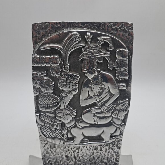 Mayan King Pakal of Palenque Aluminum Stand - Picture 8 of 11